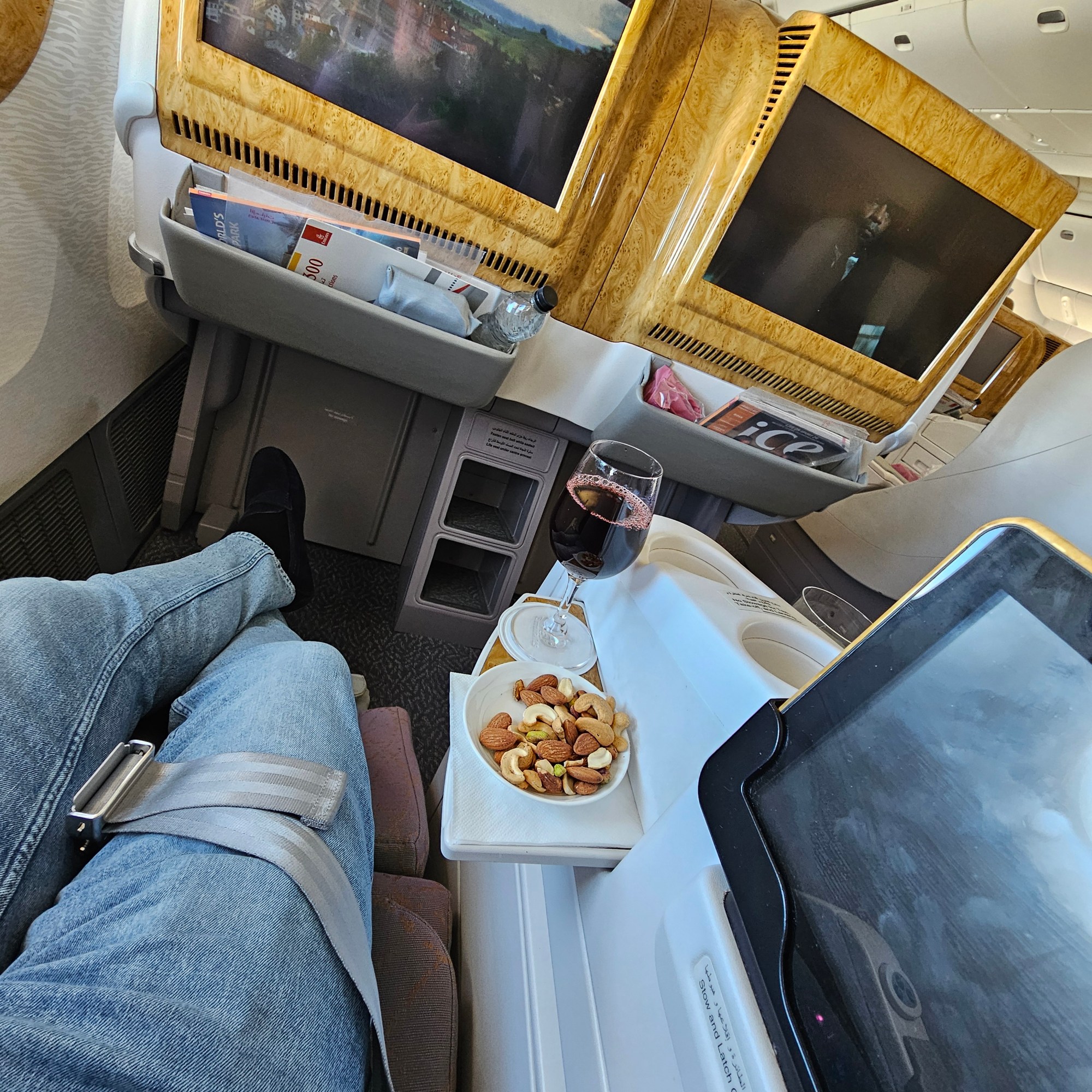 Da var vi på flighten